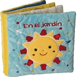 LIBRO TELA - EN EL JARDIN
