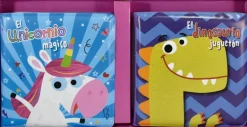 LIBROS PARA LA HORA DEL BAÑO: EL UNICORNIO MAGICO / EL DINOSAURIO JUGUETON