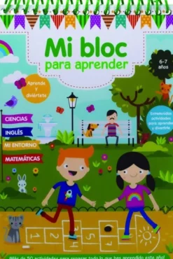 MI BLOCK DE JUEGOS: 6-7 AÑOS. CON CALCOMANÍAS. LIBRO CON ACTIVIDADES PARA APRENDER JUGANDO.