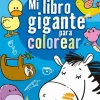 MI LIBRO GIGANTE PARA COLOREAR (AZUL)
