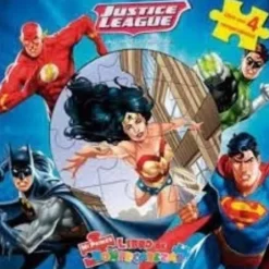 MI PRIMER LIBRO DE ROMPECABEZAS - JUSTICE LEAGUE