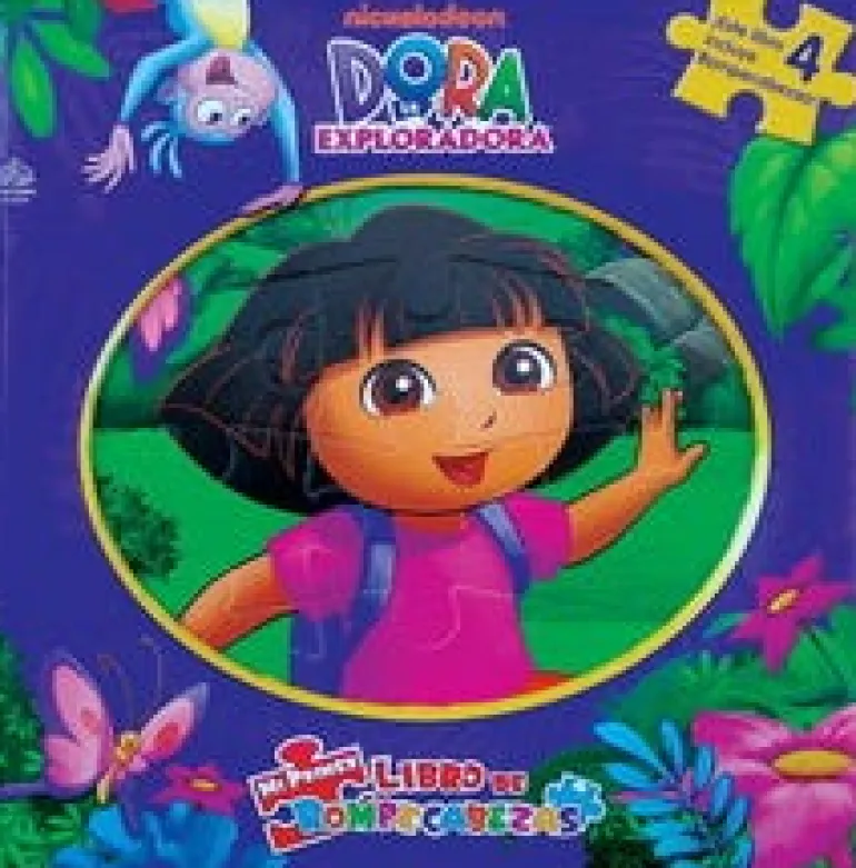 MI PRIMER LIBRO DE ROMPECABEZAS: DORA LA EXPLORADORA