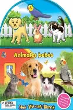 MINI DIVERTI-LIBROS - ANIMALES BEBES