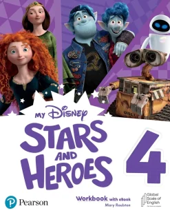 MY DISNEY STARS AND HEROES (AE) WB WITH EBOOK LEVEL 4
