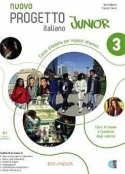 NUOVO PROGETTO ITALIANO JUNIOR 3 EDIZIONE PER INSEGNANTI (+ CD + DVD VIDEO)
