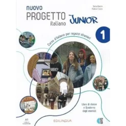 NUOVO PROGETTO ITALIANO JUNIOR 1 LIBRO DI CLASSE E QUADERNO DEGLI ESERCIZI