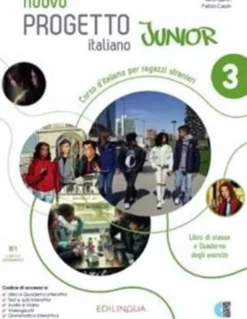 NUOVO PROGETTO ITALIANO JUNIOR 3 - LIBRO DELLO STUDENTE & QUADERNO + AUDIO + VIDEO