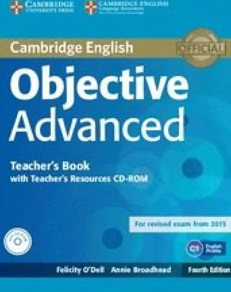 OBJECTIVE ADVANCED 4ED. TB W / TEACHER´S RESOURCES AUDIO CD-ROM