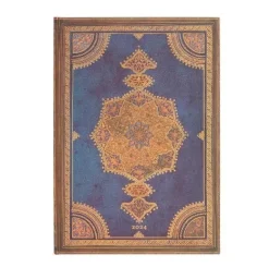 PAPERBLANKS SAFAVID INDIGO GRANDE -  AGENDA VERTICAL (160 PÁGINAS, 30 X 21 CM)