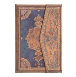 PAPERBLANKS SAFAVID INDIGO MINI -  AGENDA SEMANAL (160 PÁGINAS, 14 X 10 CM)
