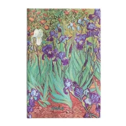 PAPERBLANKS VAN GOGH’S IRISES MINI -  AGENDA SEMANAL (160 PÁGINAS, 14 X 9,5 CM)