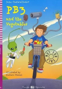 PB3 AND THE VEGETABLES - HUB YOUNG READERS 2 W / AUDIO CD
