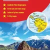 PERU, COLOMBIA, VENEZUELA MARCO POLO MAP