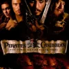 PR 2: PIRATES OF THE CARIBBEAN: THE CURSE OF THE BLACK PEARL BOOK W / MP3 AUDIO CD   *