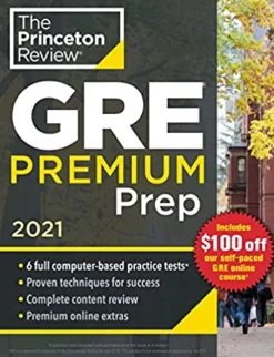 PRINCETON REVIEW GRE PREMIUM PREP, 2021