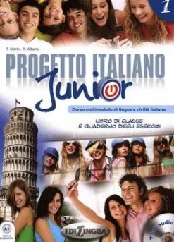 PROGETTO ITALIANO JUNIOR 1 LIBRO DI CLASSE E QUADERNO DEGLI ESERCIZI C / CD AUDIO