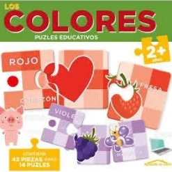PUZLES EDUCATIVOS LOS COLORES