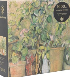 PUZZLE CEZANNE’S TERRACOTTA POTS AND FLOWERS