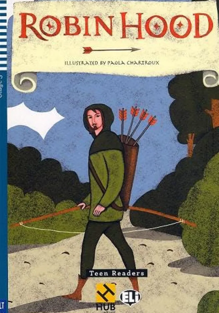 ROBIN HOOD - HUB TEEN READERS 3 W / AUDIO CD