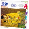 ROMPECABEZAS 1000 METALLIC KLIMT, THE KISS FLINK