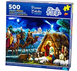 ROMPECABEZAS 500 NACIMIENTO CON REYES MAGOS FLINK
