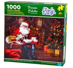ROMPECABEZAS 1000 NAVIDAD CON SANTA CLAUS FLINK