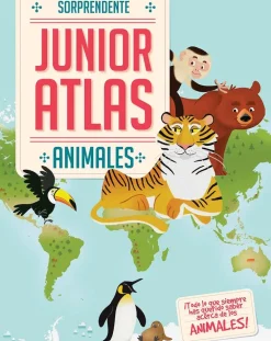 SORPRENDENTE JUNIOR ATLAS: ANIMALES AMAZING JUNIOR ATLAS: ANIMALS