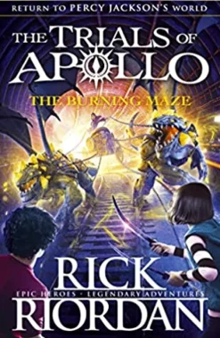 THE BURNING MAZE (THE TRIALS OF APOLLO BOOK 3)