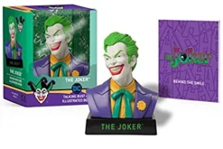 THE JOKER TALKING BUST AND ILLUSTRATED BOOK