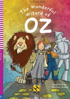 THE WONDERFUL WIZARD OF OZ - HUB YOUNG READERS 2 W / AUDIO CD