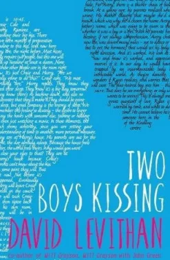 TWO BOYS KISSING