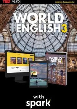 WORLD ENGLISH (AE) 3 SB + SPARK